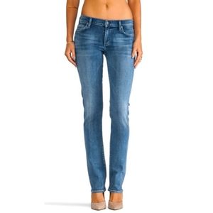 Citizens of Humanity Ava Straight Leg Jeans Electric Guitar 222 Light Wash Sz 25